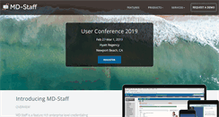 Desktop Screenshot of mdstaff.com